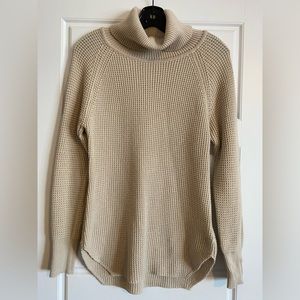 Seven Sisters Waffle Turtleneck Sweater